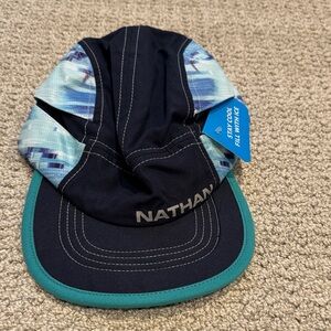 Nathan Performance Navy & Teal Running Hat